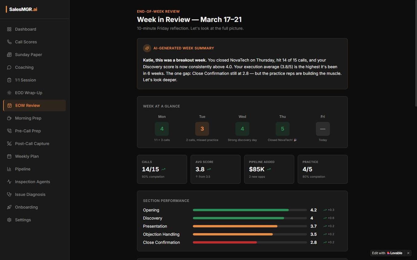 EOW Review